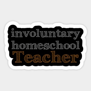 Teacher online learning Sticker